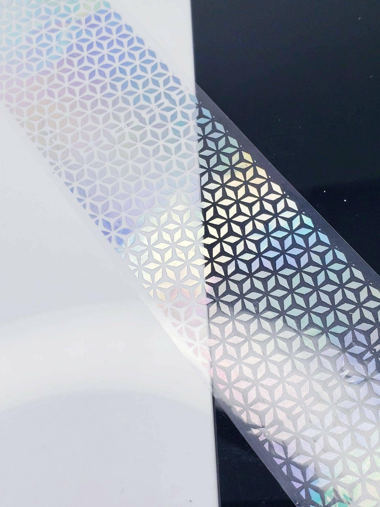 Holo Pattern 11 Transfer Foil - thePINKchair.ca - Nail Art - thePINKchair nail studio