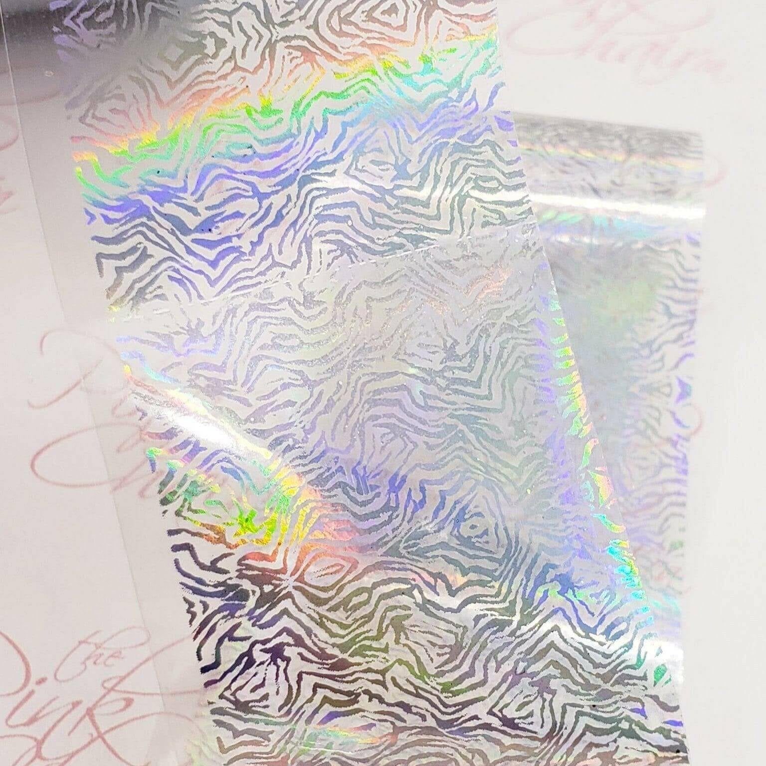 Holo Pattern 16 Transfer Foil - thePINKchair.ca - Nail Art - thePINKchair nail studio