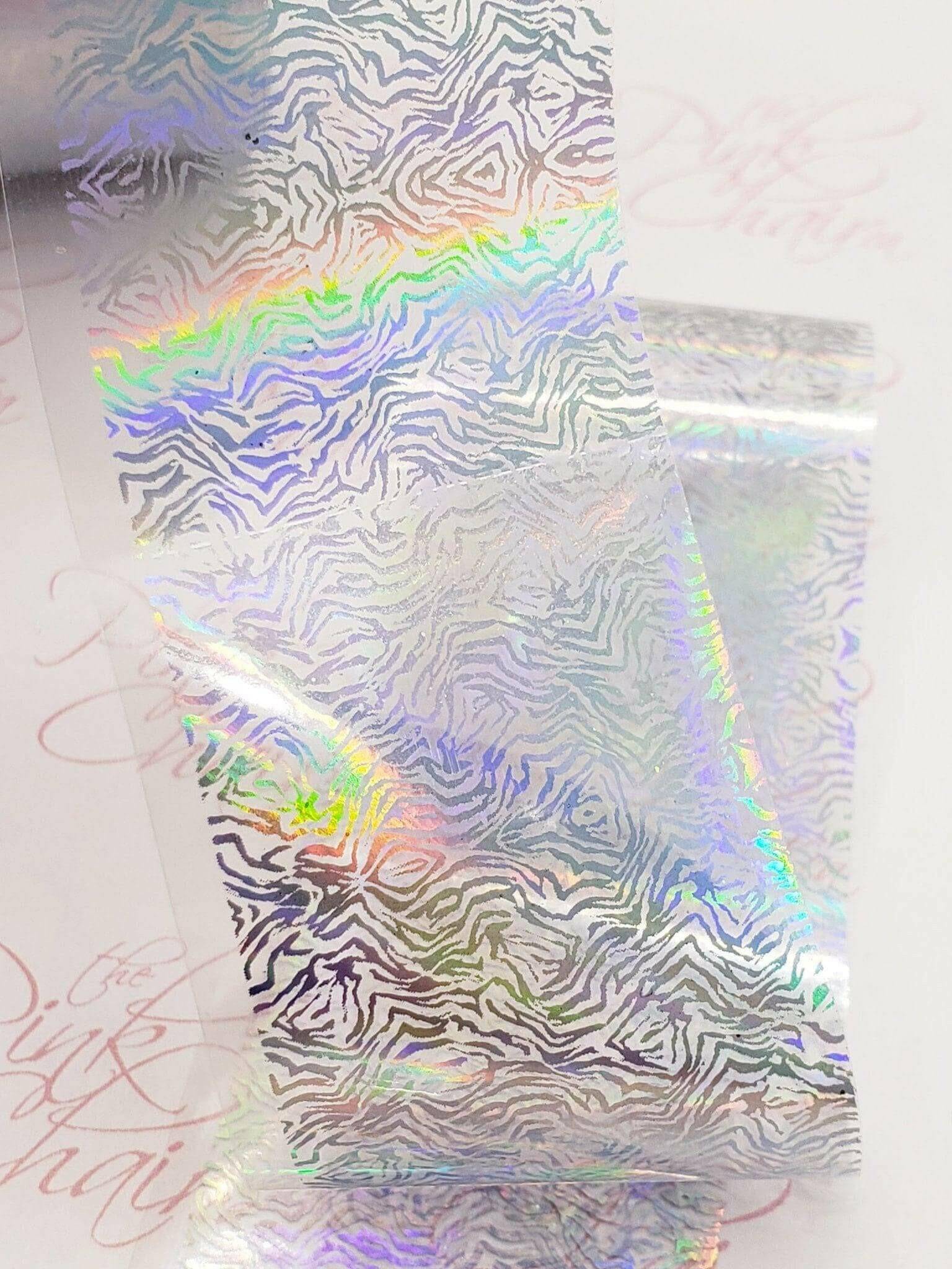 Holo Pattern 16 Transfer Foil - thePINKchair.ca - Nail Art - thePINKchair nail studio