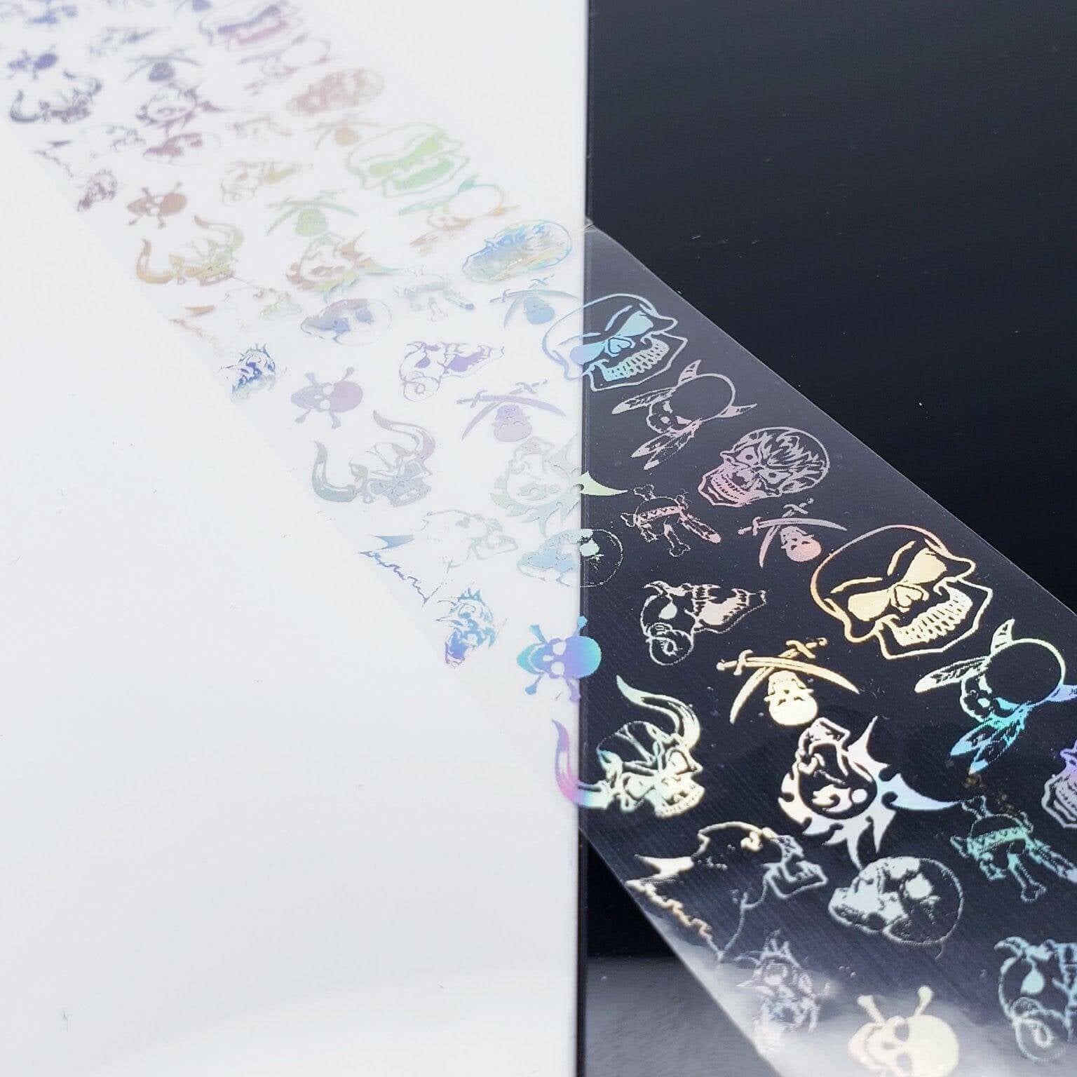 Holo Pattern 2 Transfer Foil - thePINKchair.ca - Nail Art - thePINKchair nail studio