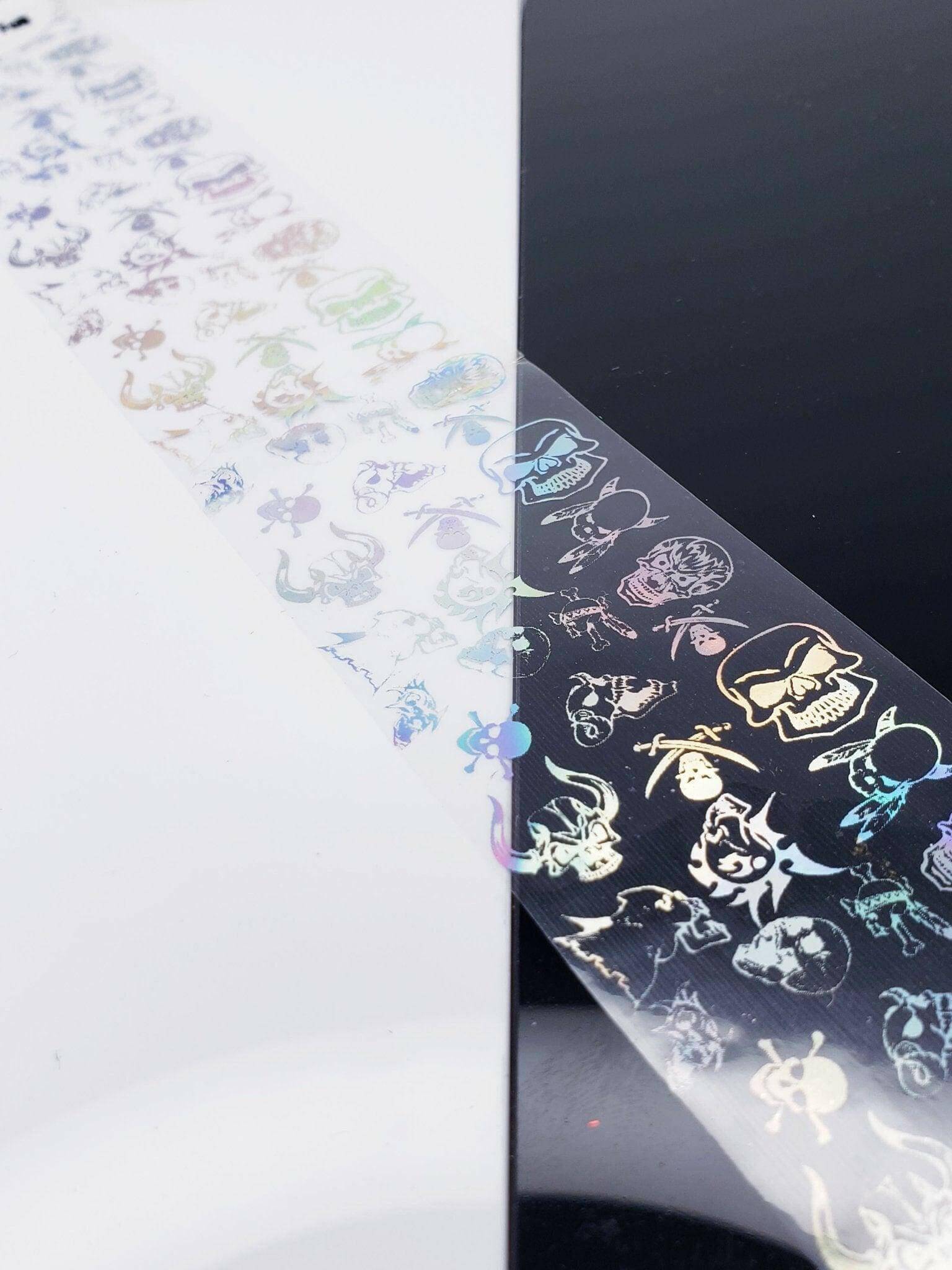 Holo Pattern 2 Transfer Foil - thePINKchair.ca - Nail Art - thePINKchair nail studio