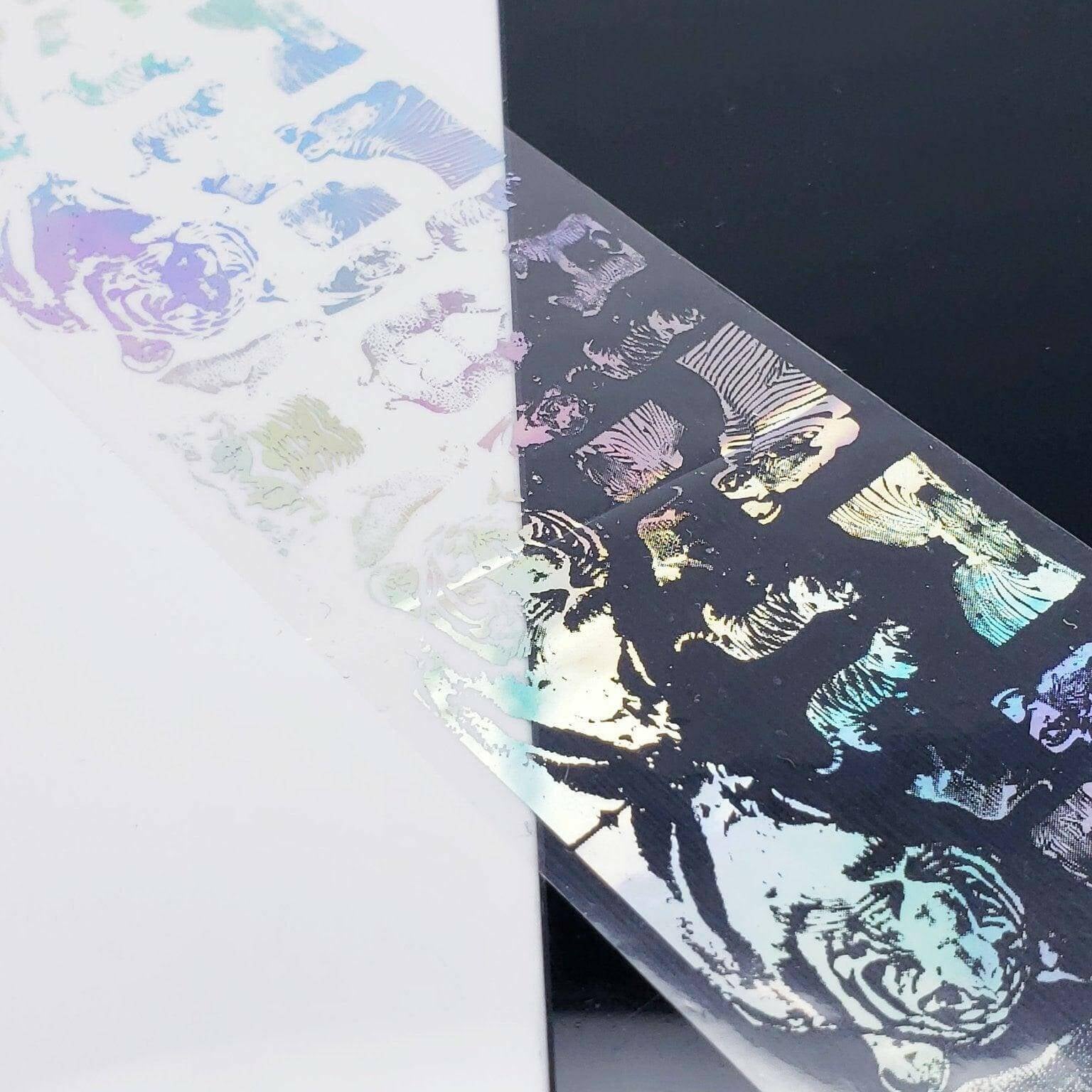 Holo Pattern 3 Transfer Foil - thePINKchair.ca - Nail Art - thePINKchair nail studio