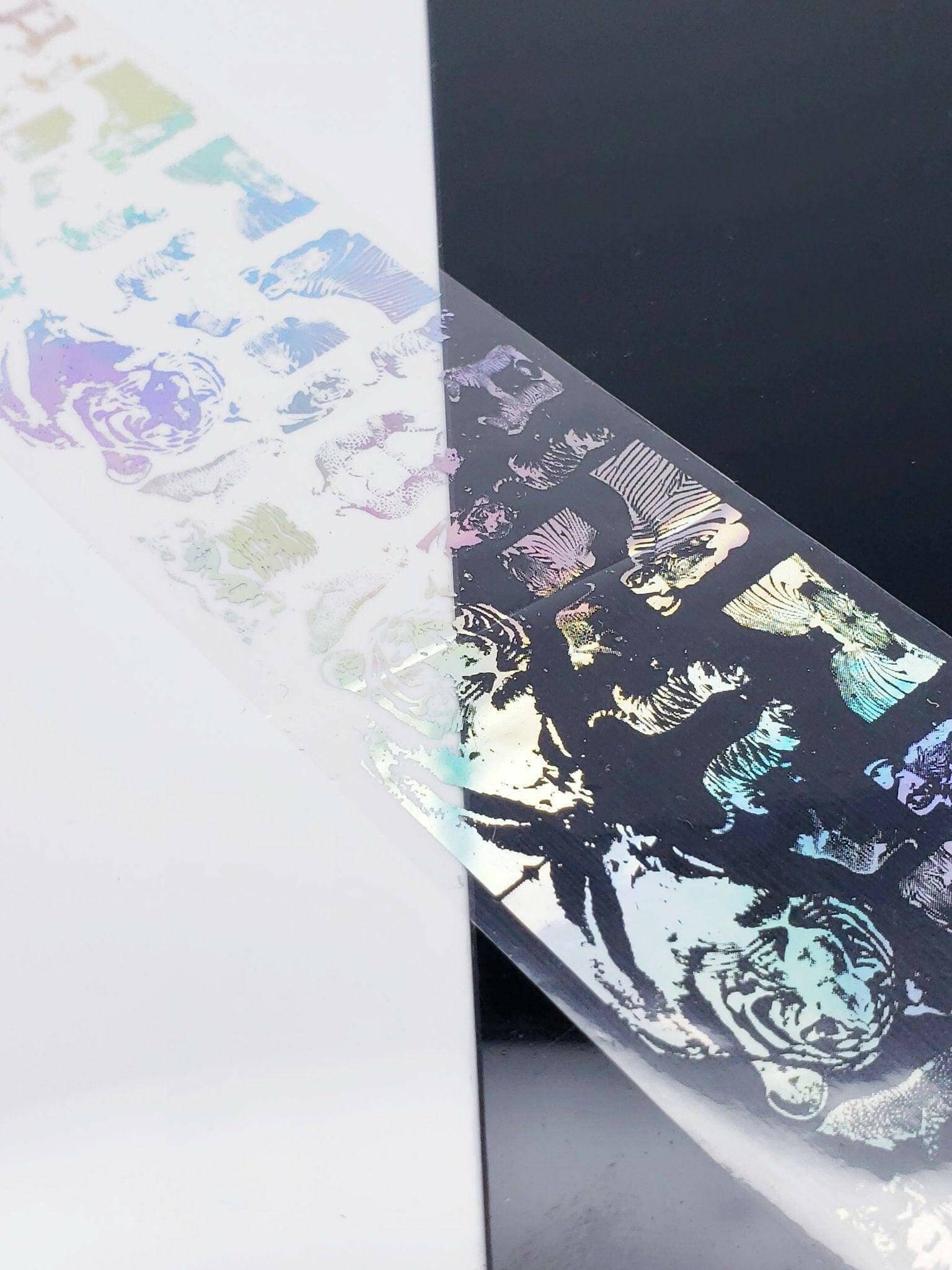 Holo Pattern 3 Transfer Foil - thePINKchair.ca - Nail Art - thePINKchair nail studio