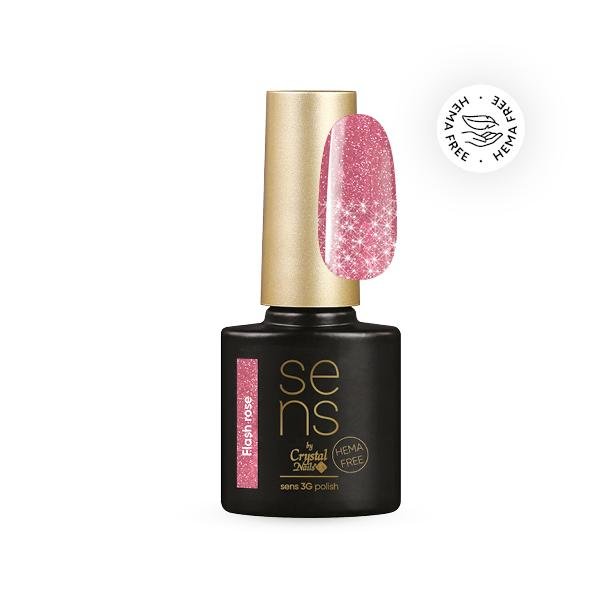 Holo Rose Flash Gel Polish - thePINKchair.ca - gel polish - Crystal Nails/Elite Cosmetix USA