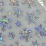 Holo Snowflake Transfer Foil by thePINKchair - thePINKchair.ca - Nail Art - thePINKchair nail studio