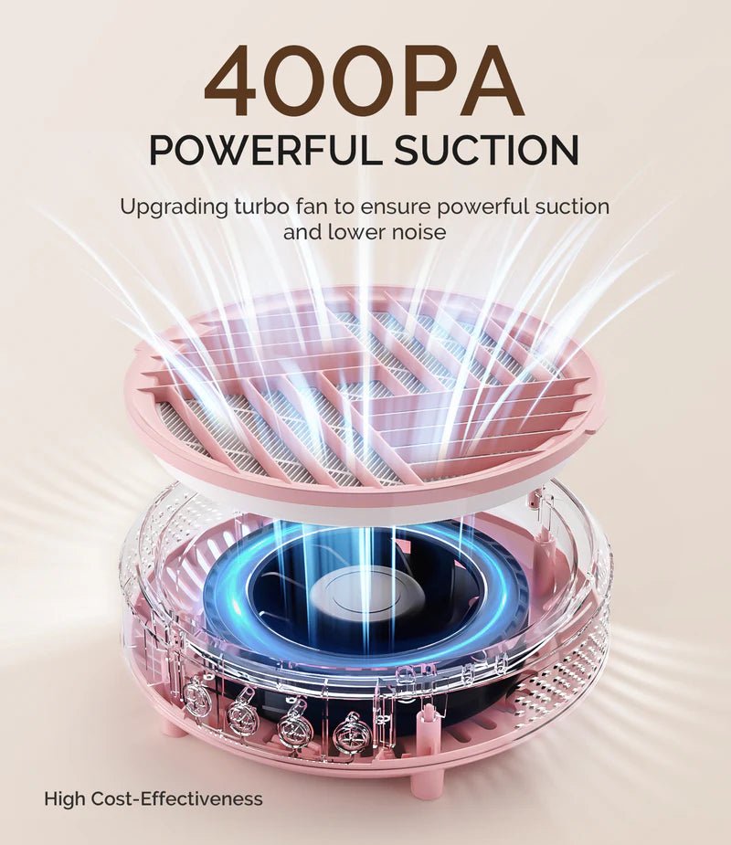 HPro Nail Dust Collector - thePINKchair.ca - efile - Melody Susie