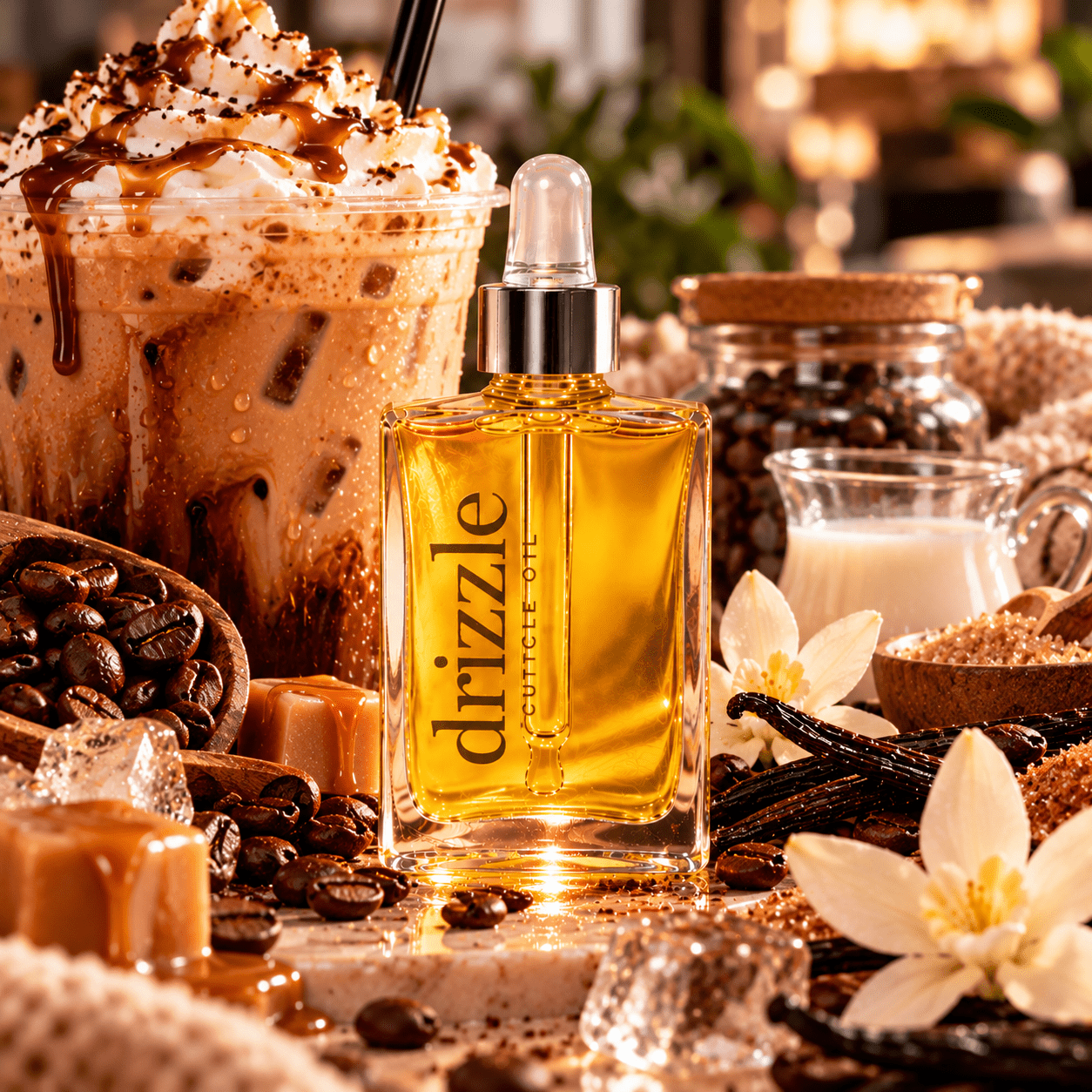 Iced Coffee - drizzle Cuticle Oil - thePINKchair.ca - Cuticle Oil - thePINKchair.ca