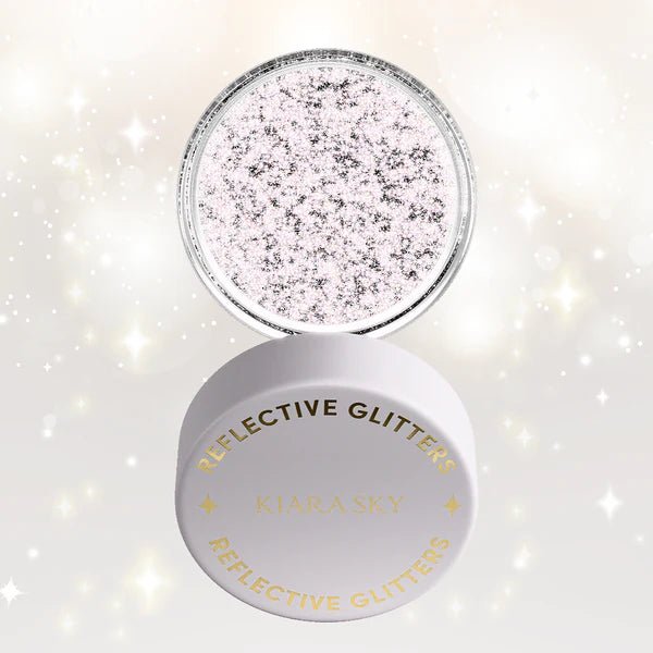 Iced Out - Reflective Glitter - thePINKchair.ca - nail art - Kiara Sky