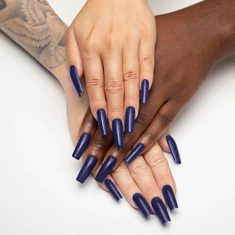 In The Navy - 238 - thePINKchair.ca - gel polish - Apres