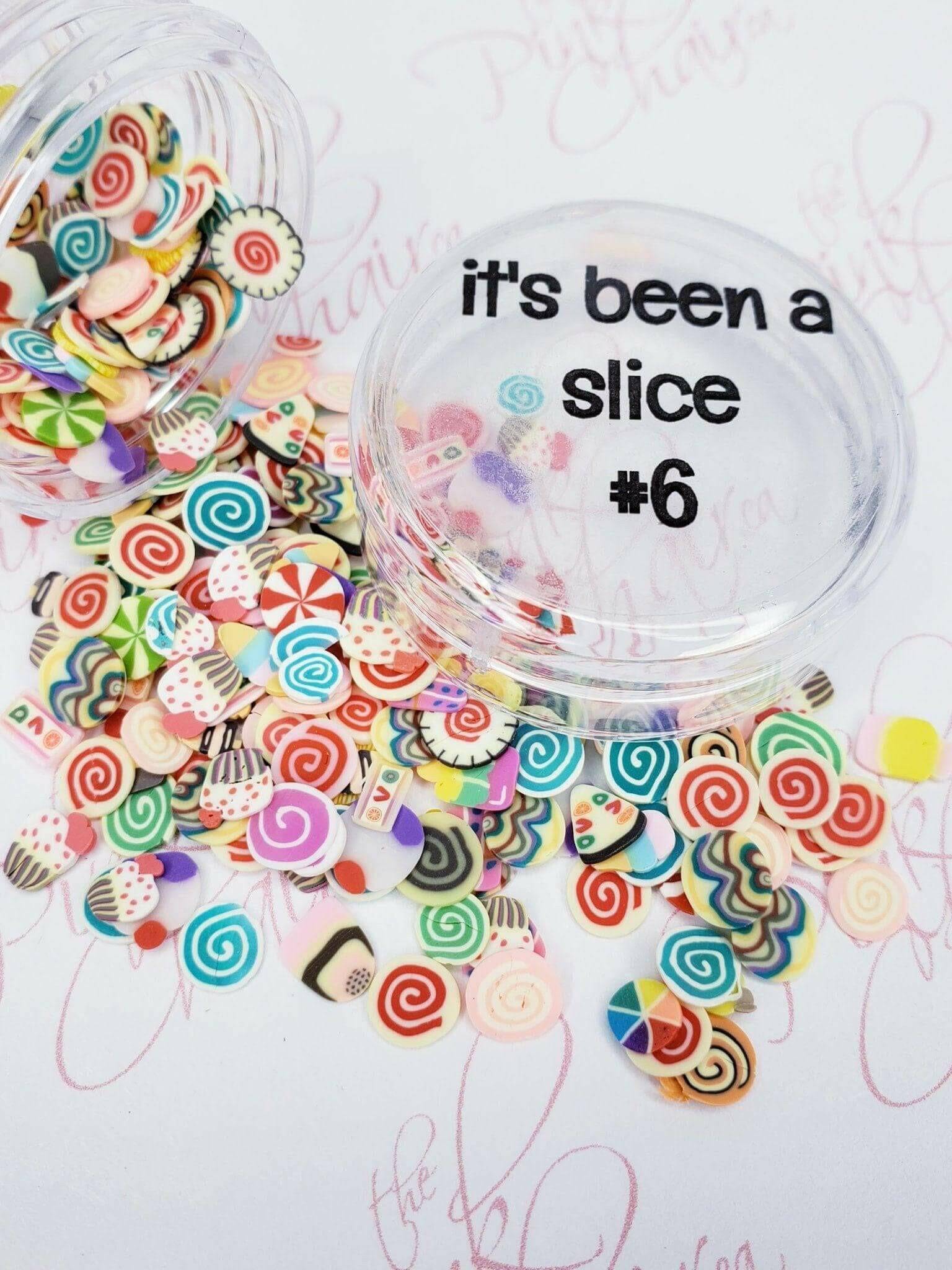 It's been a slice 6 Fimo Shapes (366) - thePINKchair.ca - Nail Art - thePINKchair nail studio