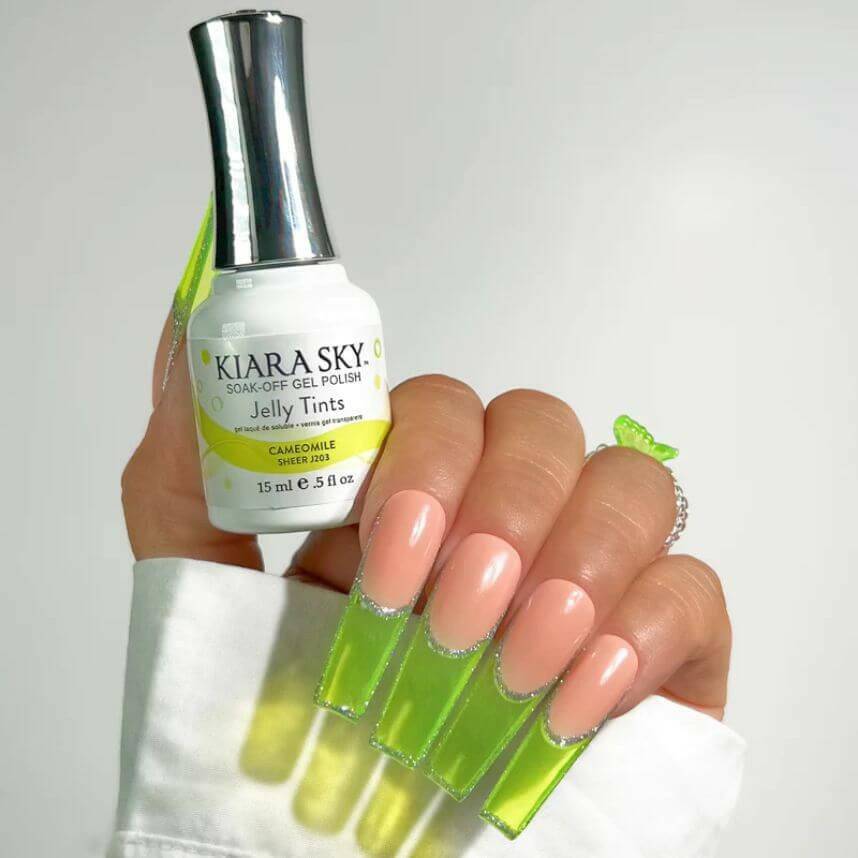 J203, Cameomille Jelly Tint by Kiara Sky - thePINKchair.ca - Gel Polish - Kiara Sky
