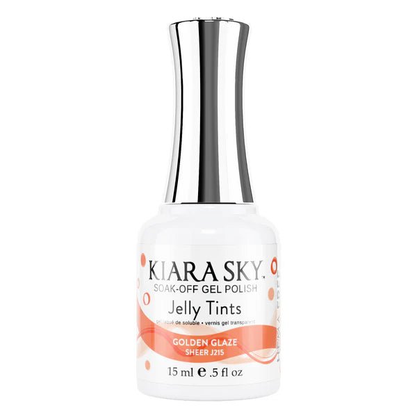 J215 Golden Glaze Jelly Tint - thePINKchair.ca - Gel Polish - Kiara Sky