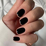 Jet Black Gel Polish - thePINKchair.ca - Gel Polish - the GEL bottle