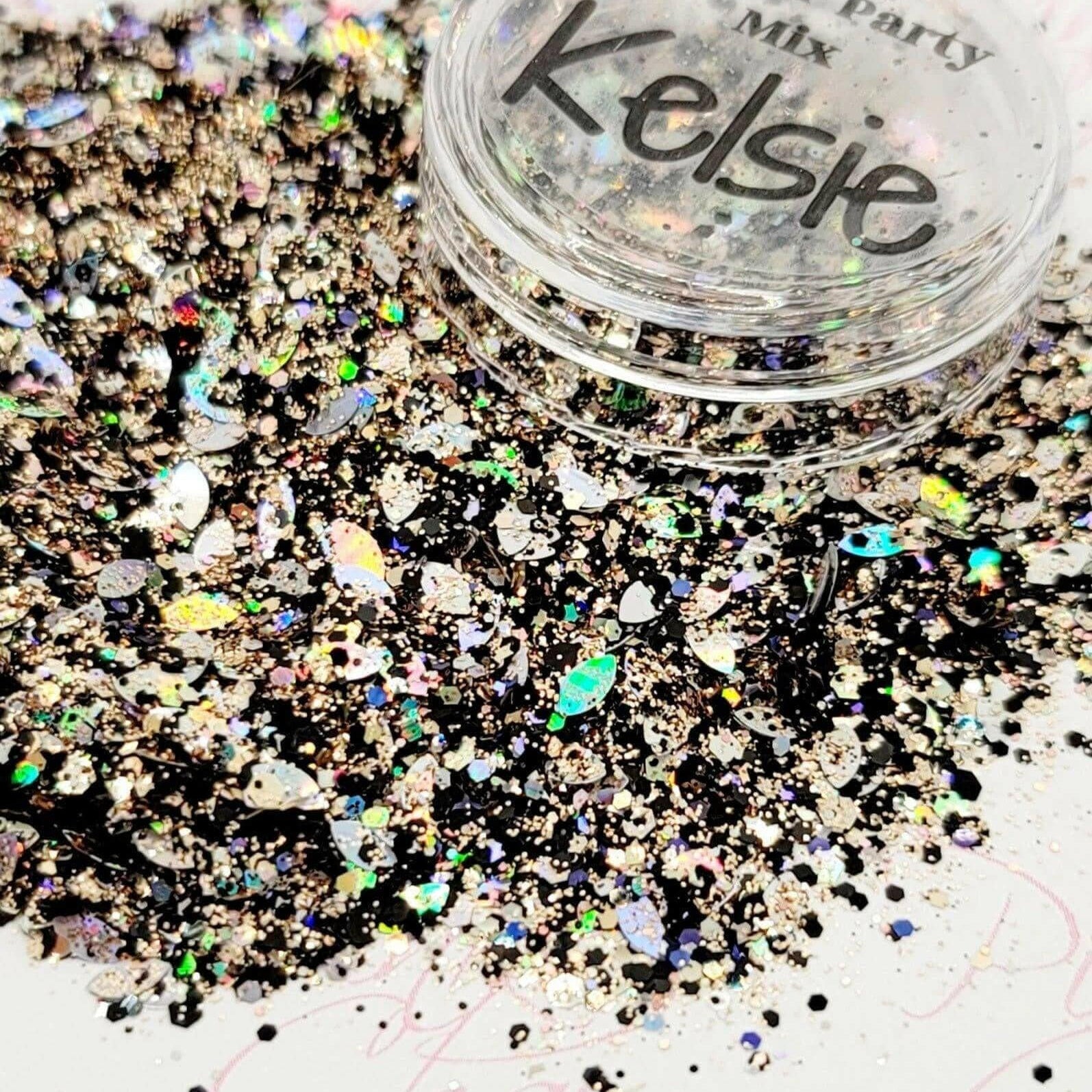 Kelsie, Glitter Party Mix (136) - thePINKchair.ca - Glitter - thePINKchair nail studio