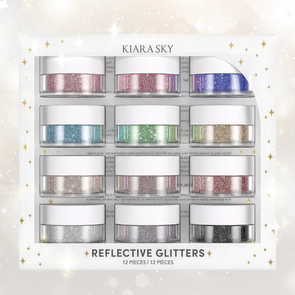 Kiara Sky Reflective Glitters Collection - thePINKchair.ca - nail art - Kiara Sky