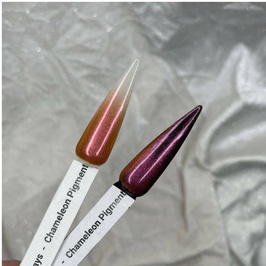 Killin' It ... As Always, Chameleon Pigment by thePINKchair - thePINKchair.ca - Nail Art - thePINKchair nail studio