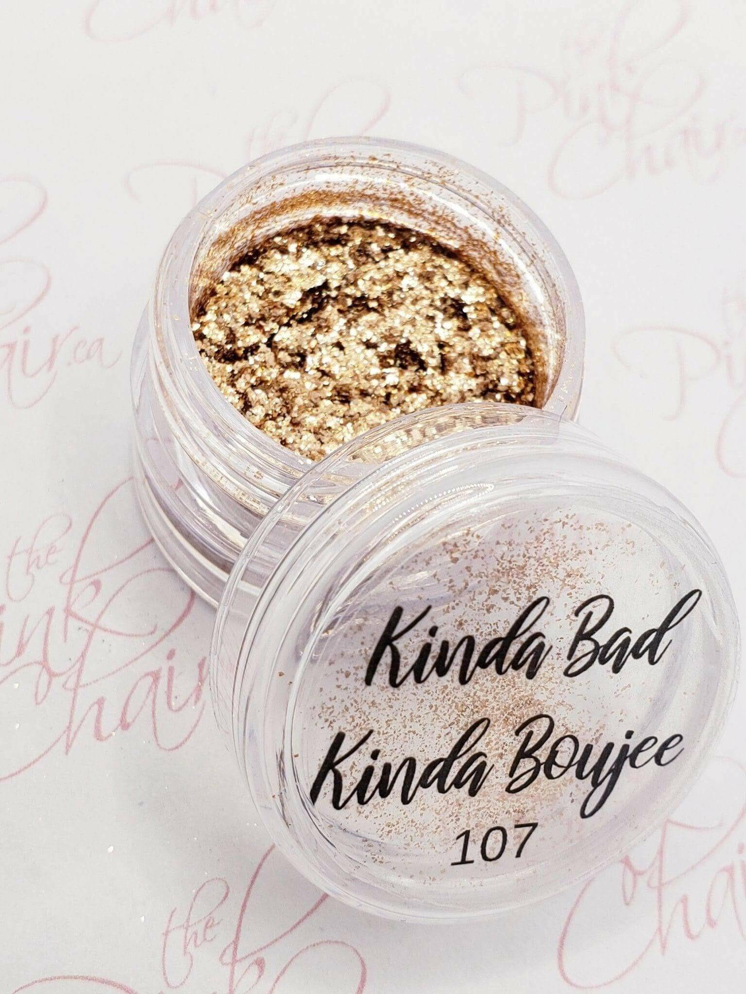 Kinda Bad, Kinda Boujee, Pigment by thePINKchair - thePINKchair.ca - Nail Art - thePINKchair nail studio