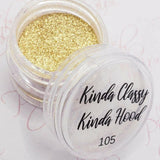 Kinda Classy, Kinda Hood, Pigment by thePINKchair - thePINKchair.ca - Nail Art - thePINKchair nail studio