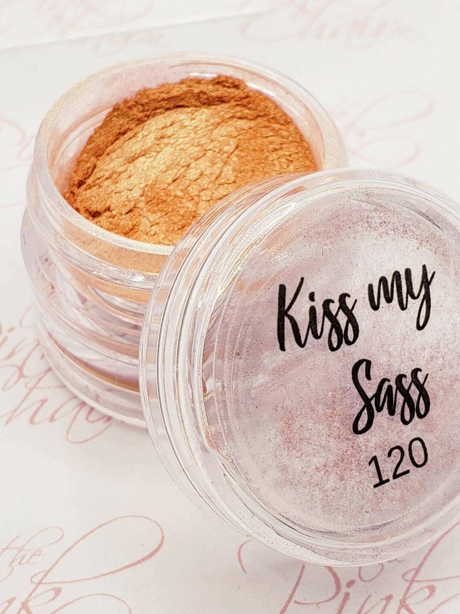 Kiss my Sass, Pigment by thePINKchair - thePINKchair.ca - Nail Art - thePINKchair nail studio