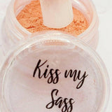 Kiss my Sass, Pigment by thePINKchair - thePINKchair.ca - Nail Art - thePINKchair nail studio