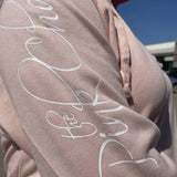 LARGE Pink Tunic Style Hoodie - thePINKchair.ca - swag - thePINKchair nail studio