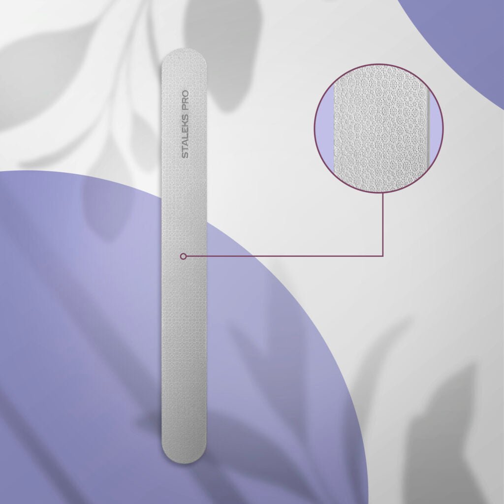 Laser nail file EXPERT 10 165 mm (wide straight) | FE-10-165 - thePINKchair.ca - file - Staleks