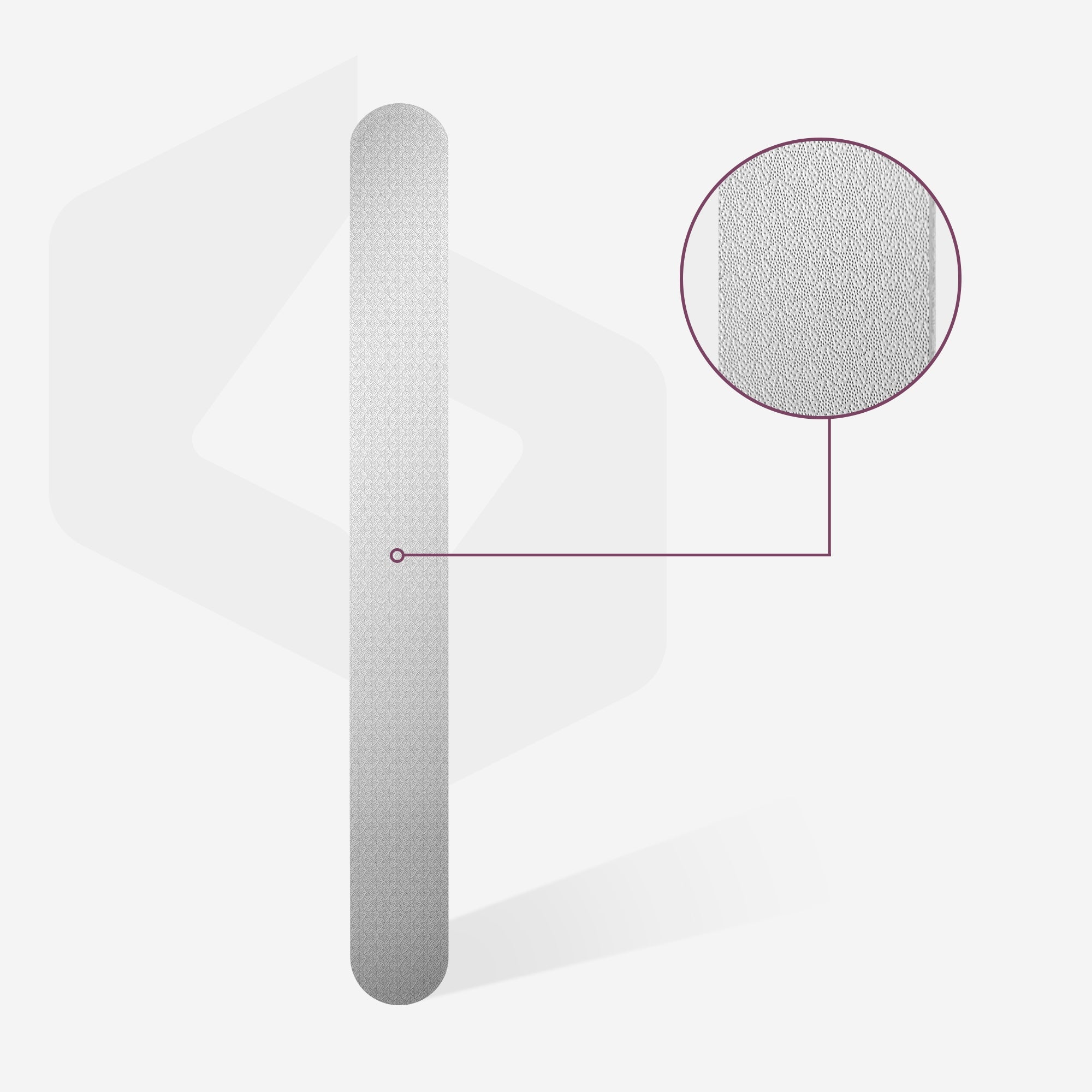 Laser nail file EXPERT 10 165 mm (wide straight) | FE-10-165 - thePINKchair.ca - file - Staleks