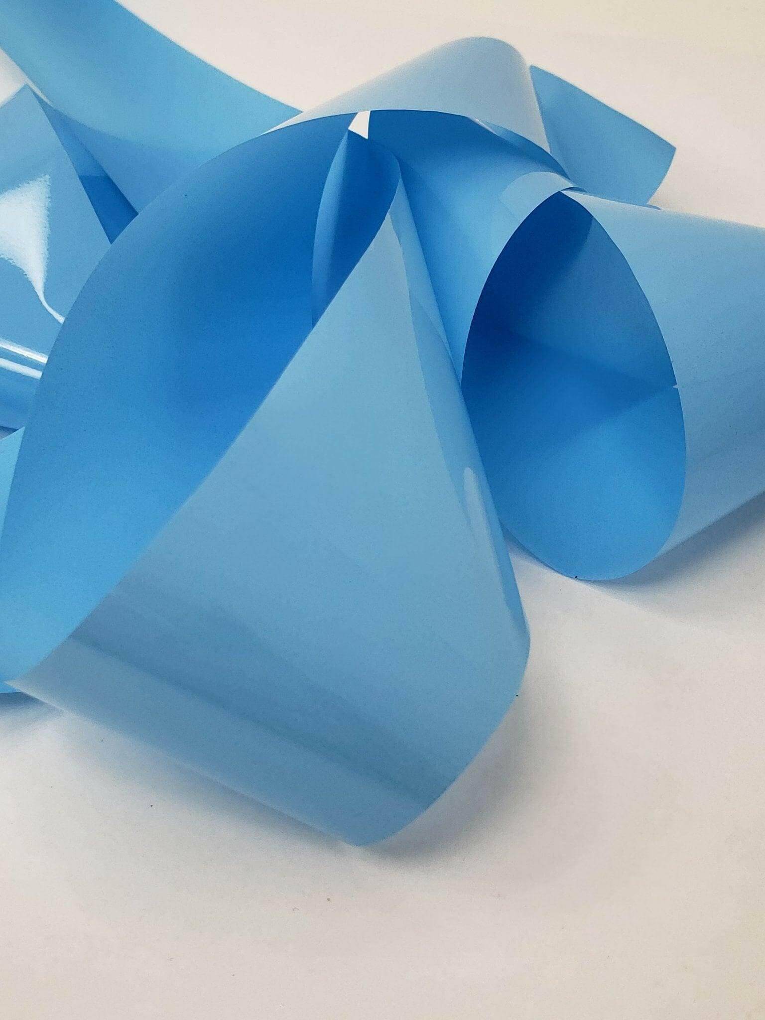 Light Blue Matte Transfer Foil - thePINKchair.ca - Nail Art - thePINKchair nail studio