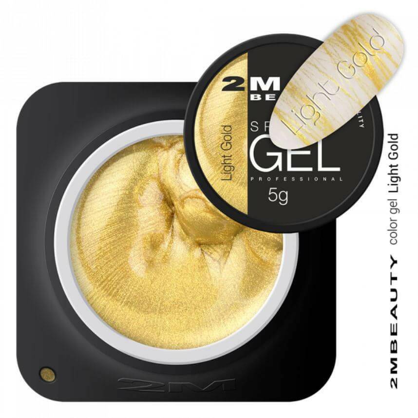 Light Gold Spider Gel - thePINKchair.ca - coloured gel - 2Mbeauty