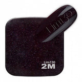 LIM130 Dark Crimson Glitter Gel Polish by 2MBEAUTY