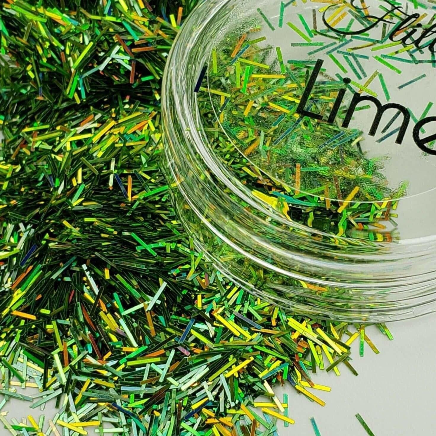 Lime, Flitter (3) - thePINKchair.ca - Glitter - thePINKchair nail studio