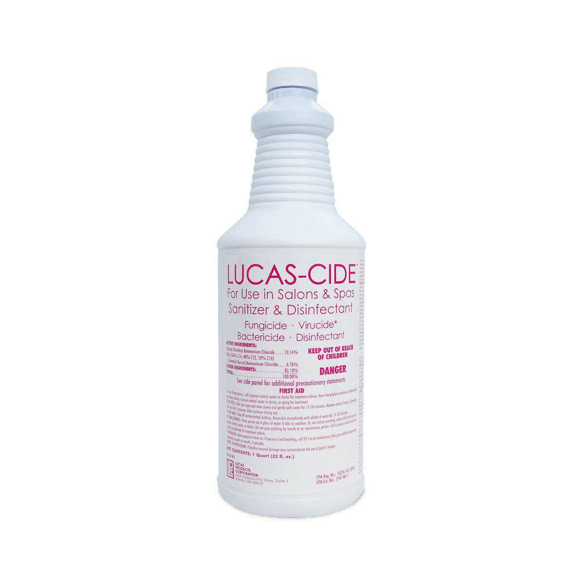 LUCAS - CIDE Concentrate Disinfectant - thePINKchair.ca - Disinfectant - Lucas - Cide