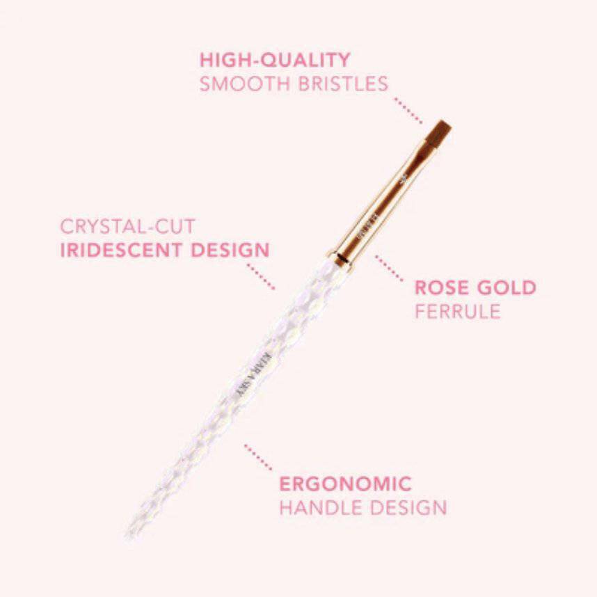 M Flat Nail Art Brush by Kiara Sky - thePINKchair.ca - Brushes - Kiara Sky