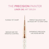 M Liner Nail Art Brush by Kiara Sky