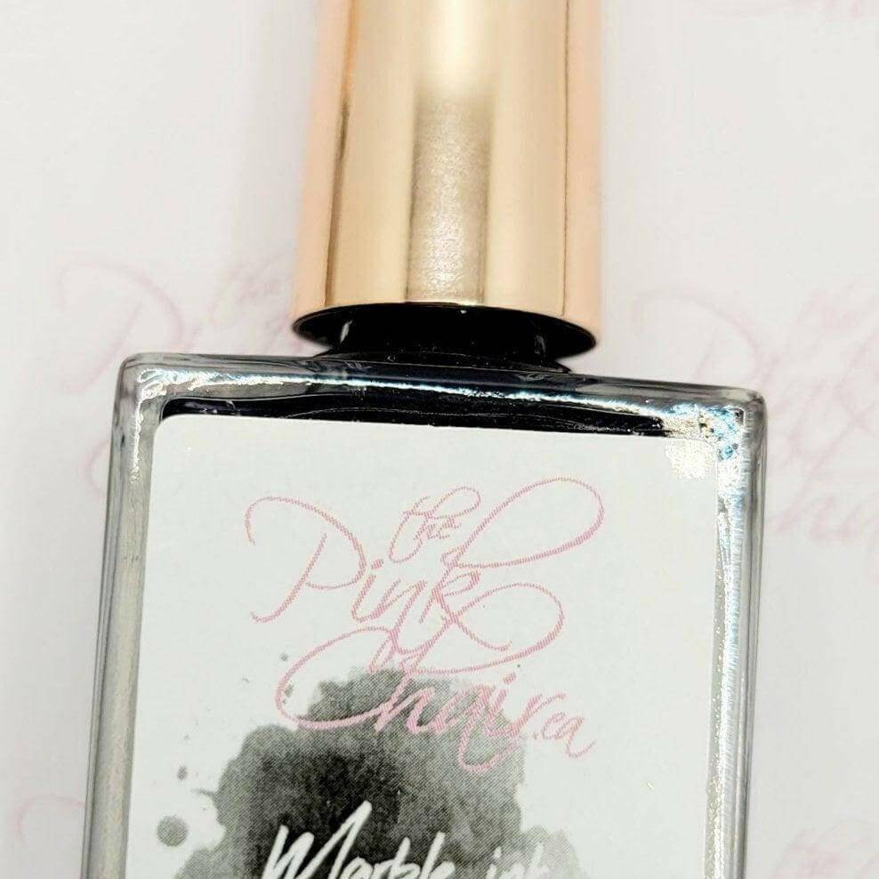 Marble Ink 1 by thePINKchair - thePINKchair.ca - Nail Art - thePINKchair nail studio