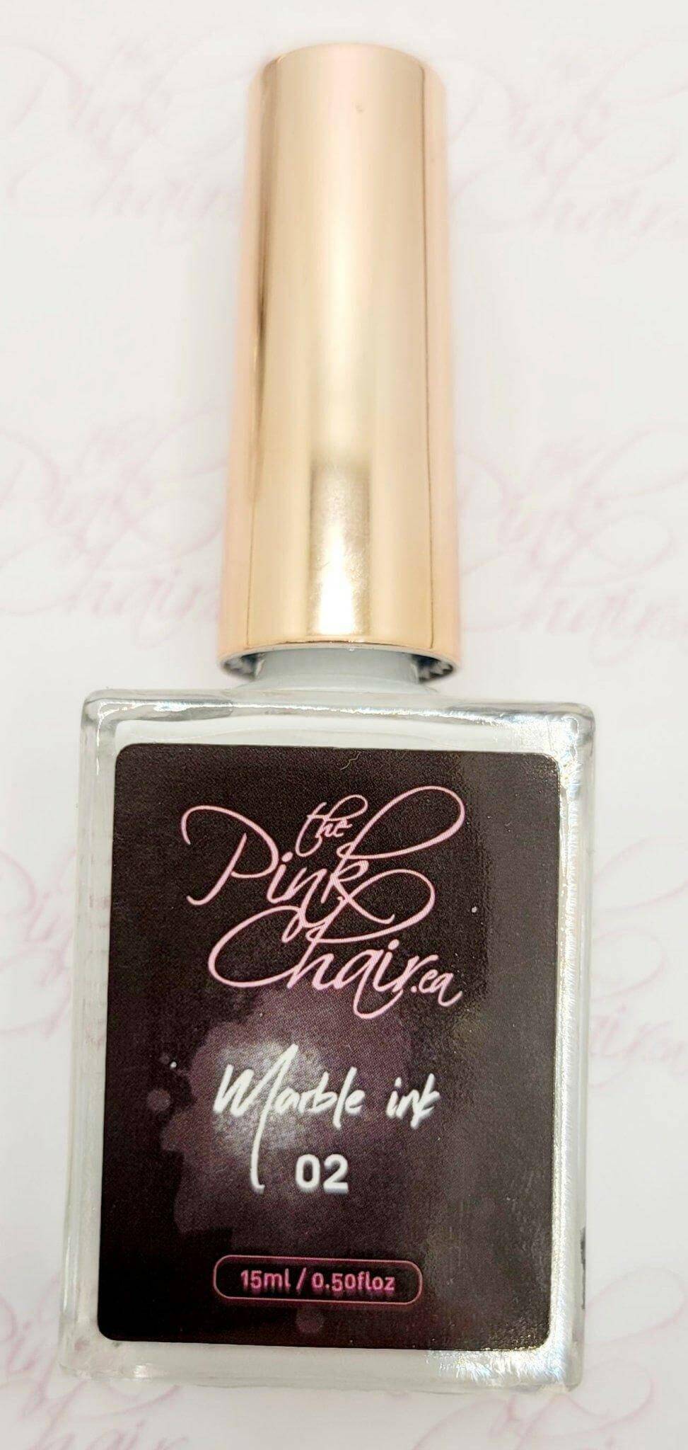Marble Ink 2 by thePINKchair - thePINKchair.ca - Nail Art - thePINKchair nail studio