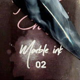 Marble Ink 2 by thePINKchair - thePINKchair.ca - Nail Art - thePINKchair nail studio