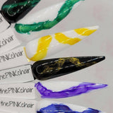 Marble Ink Collection by thePINKchair - thePINKchair.ca - Nail Art - thePINKchair nail studio
