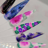 Marble Ink Collection by thePINKchair - thePINKchair.ca - Nail Art - thePINKchair nail studio