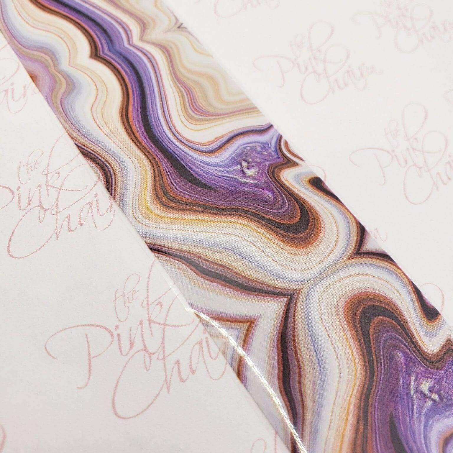 Marble Transfer Foil 2 - thePINKchair.ca - Nail Art - thePINKchair nail studio