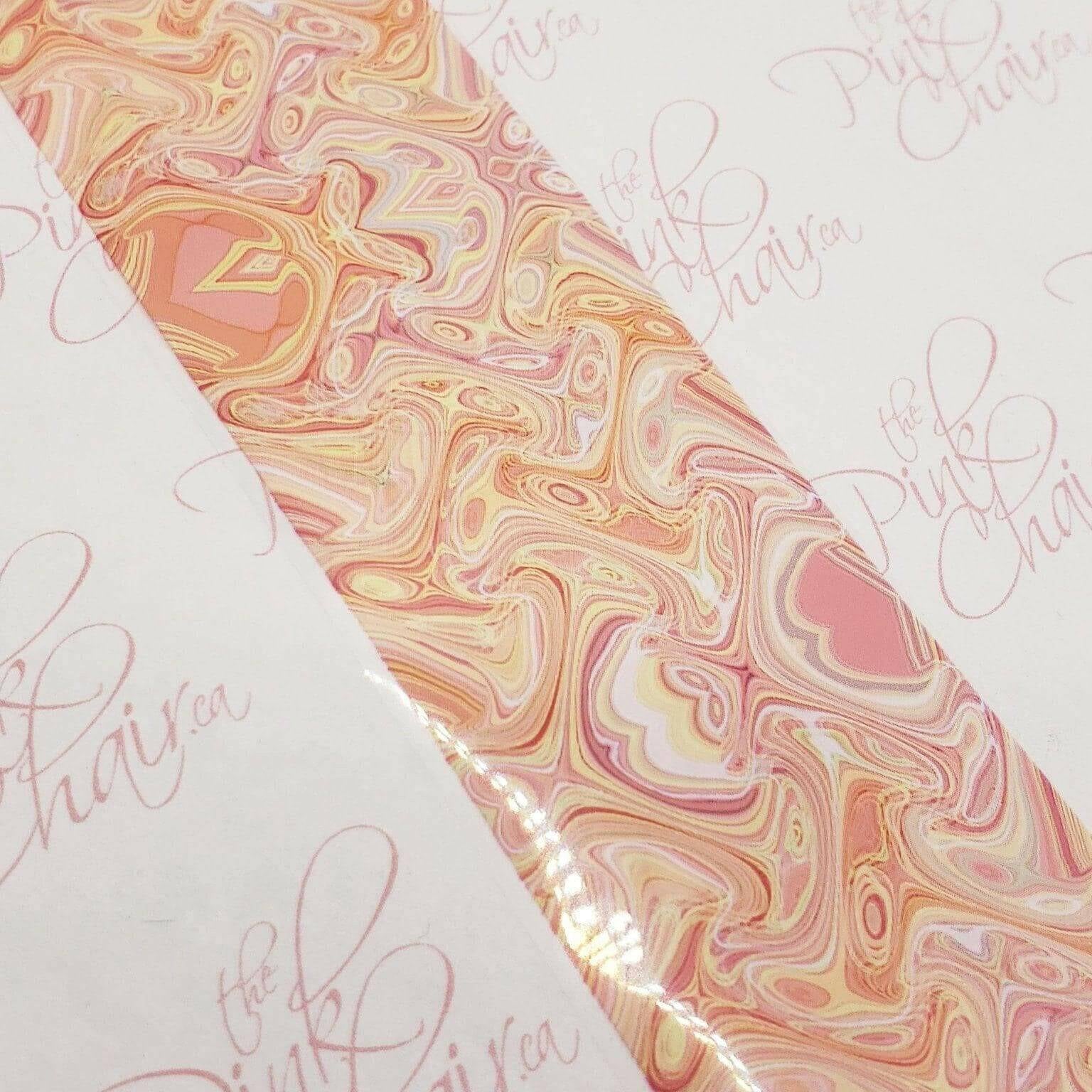 Marble Transfer Foil 3 - thePINKchair.ca - Nail Art - thePINKchair nail studio