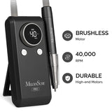 MB420G Rechargeable 40000RPM Nail Drill - thePINKchair.ca - efile - Melody Susie