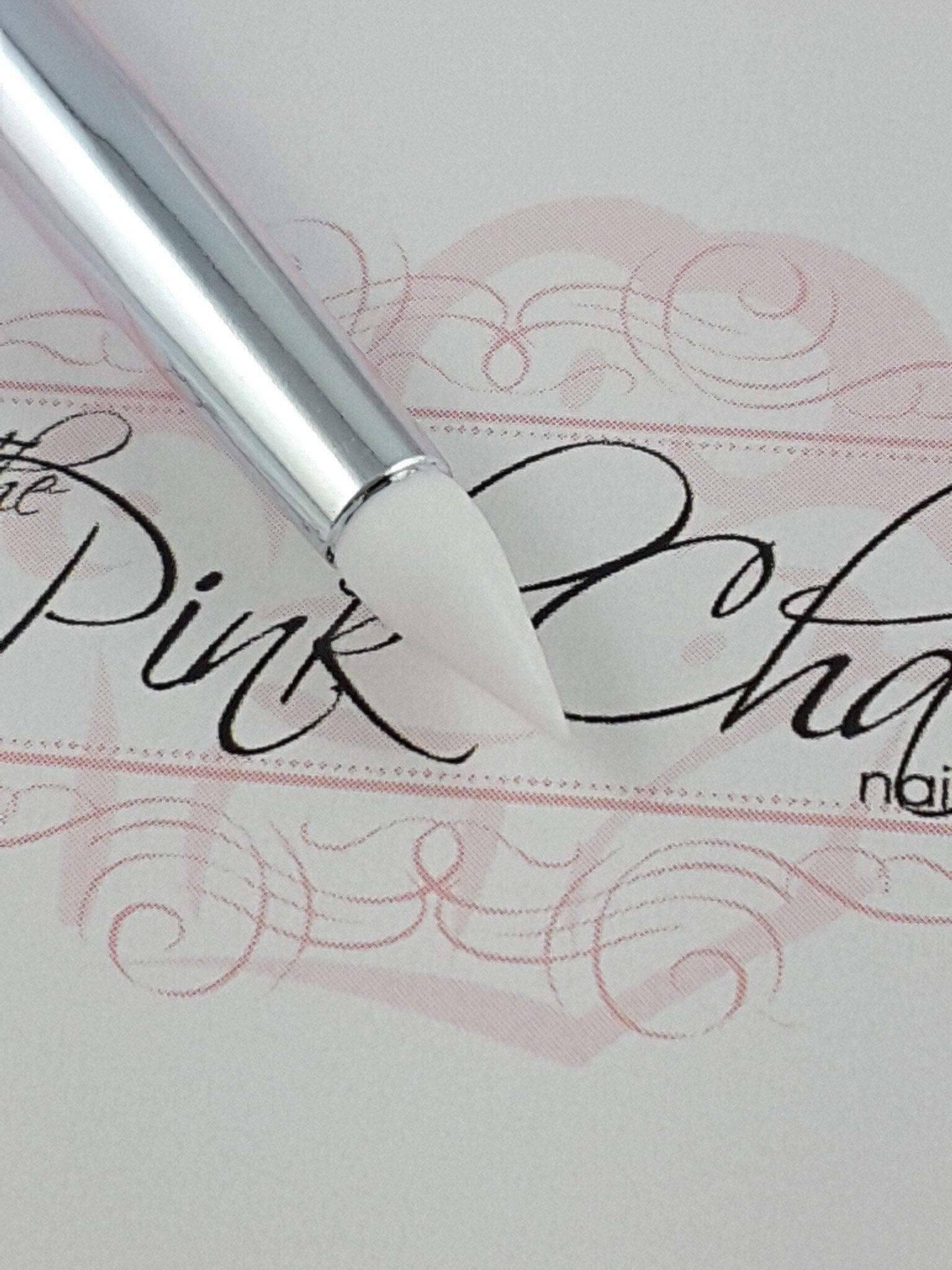 Medium Silicone Tools - WHITE TIP - thePINKchair.ca - Tools - thePINKchair nail studio