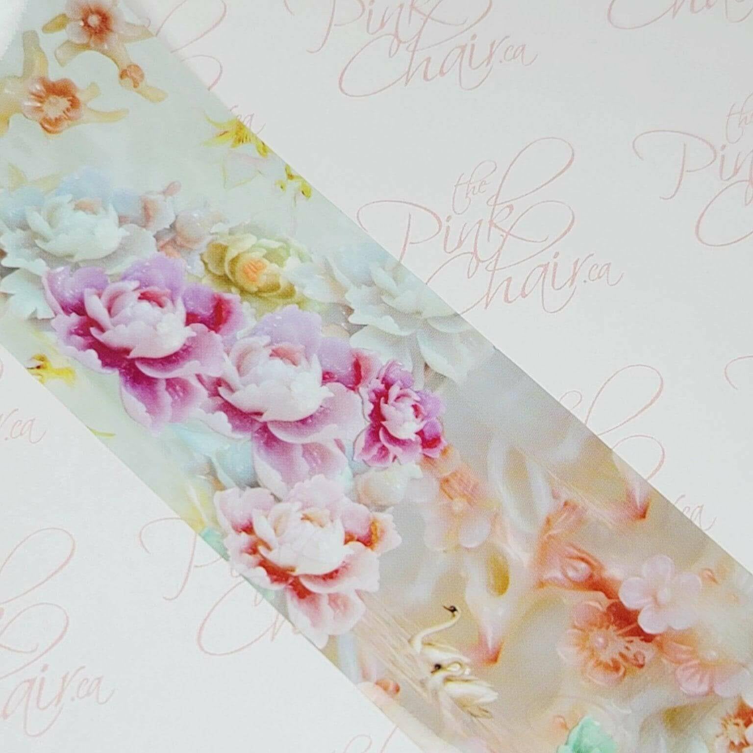Mega Marble Transfer Foil 2 - thePINKchair.ca - nail art - thePINKchair nail studio