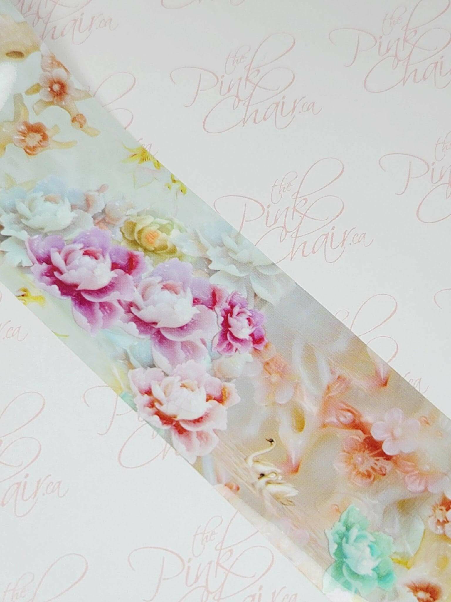 Mega Marble Transfer Foil 2 - thePINKchair.ca - nail art - thePINKchair nail studio