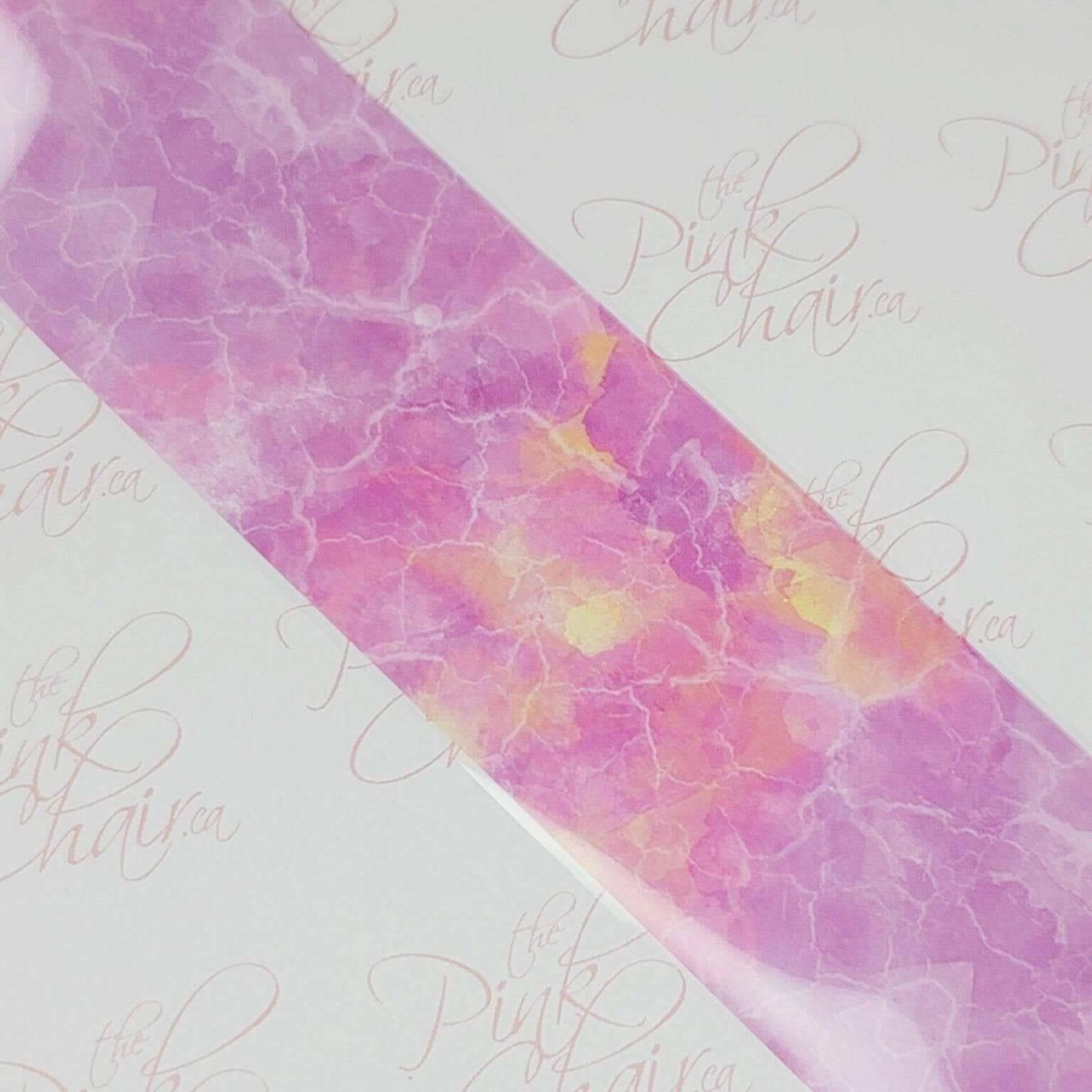 Mega Marble Transfer Foil 7 - thePINKchair.ca - nail art - thePINKchair nail studio