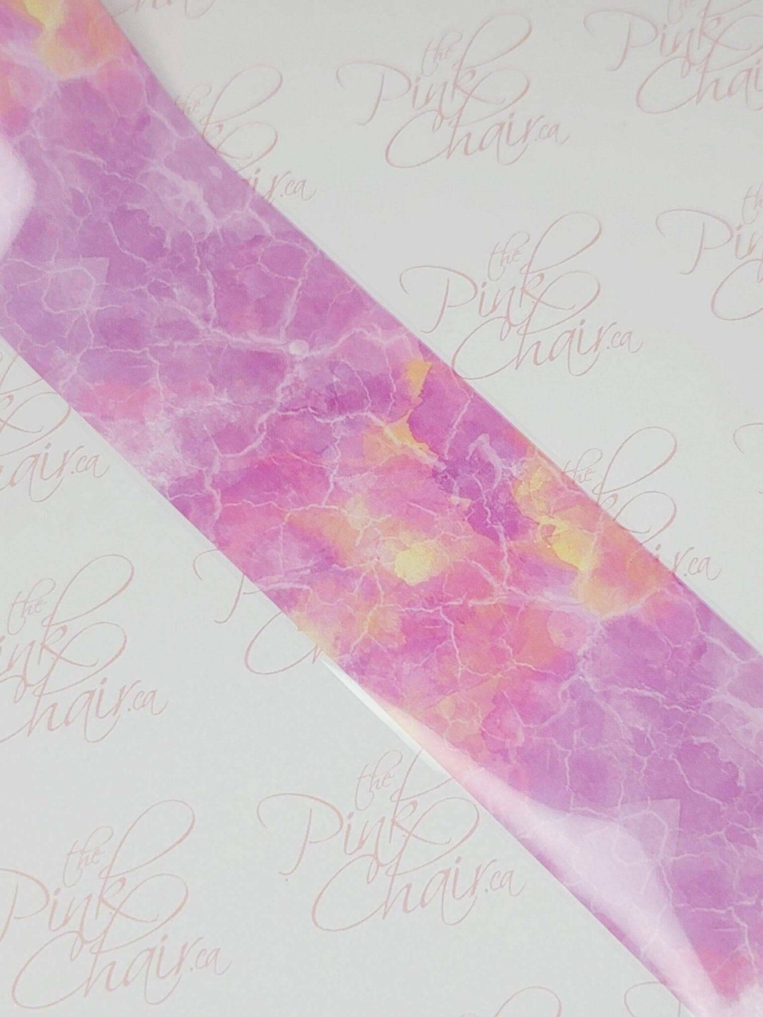 Mega Marble Transfer Foil 7 - thePINKchair.ca - nail art - thePINKchair nail studio