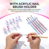 MelodySusie Magnetic Press-On Nail Stand Set – 2 Bases - thePINKchair.ca - Nail Art Tools - MelodySusie