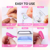 MelodySusie Magnetic Press-On Nail Stand Set – 2 Bases - thePINKchair.ca - Nail Art Tools - MelodySusie