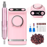 MelodySusie SM320G Rechargeable Clip-On Nail Drill | 35,000 RPM - thePINKchair.ca - Electric Nail Drill - MelodySusie